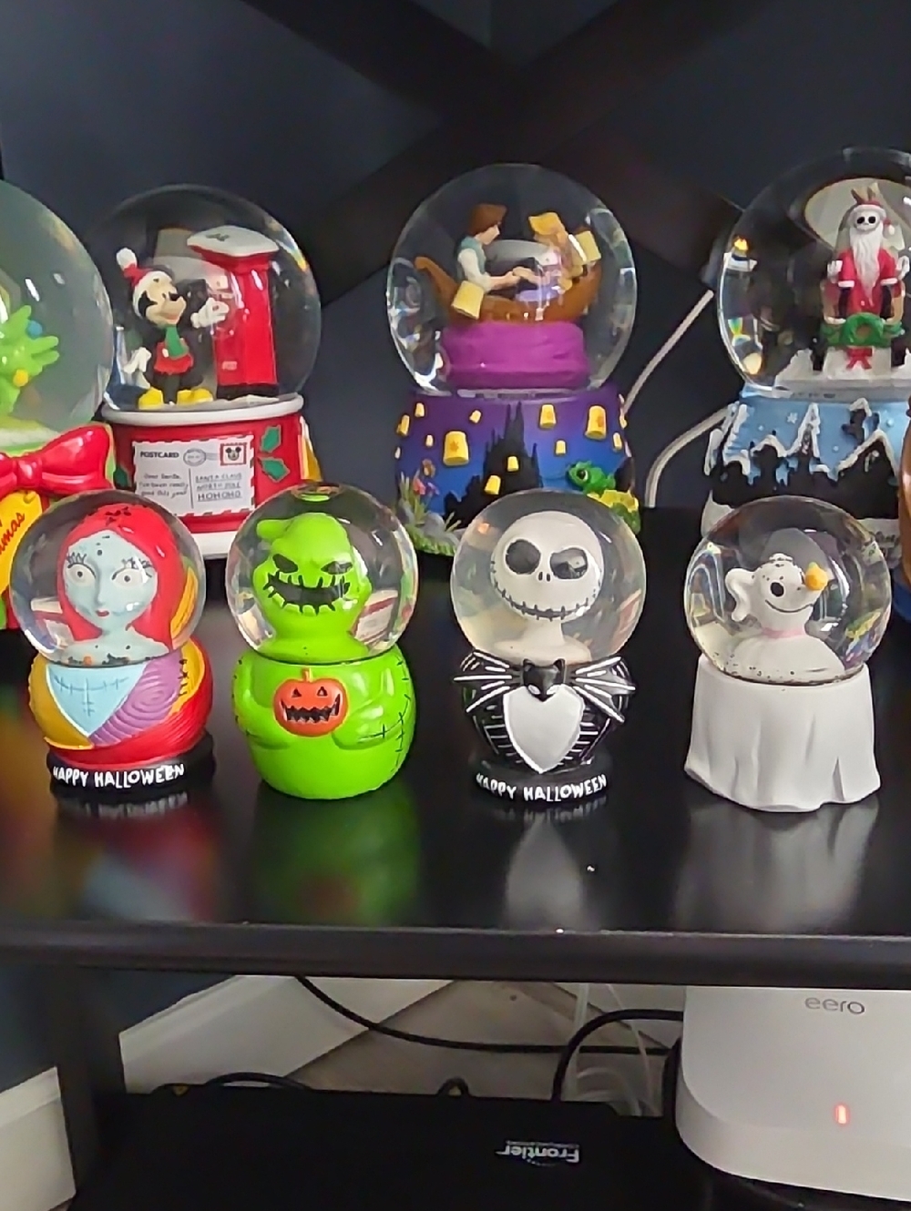 Disney Mini Snow Globe Bases in Black & White